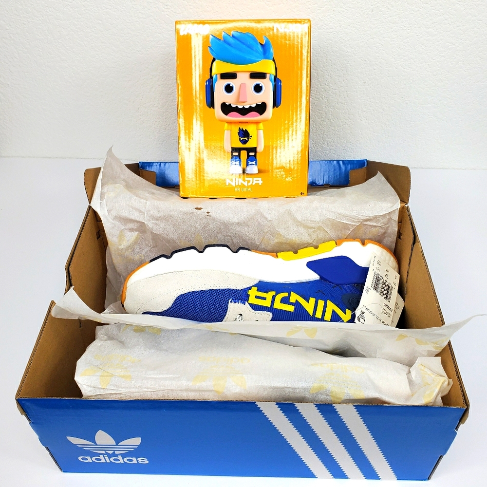 Ninja Nite Jogger Shoes & LAMO Ninja Vinyl J6 M7